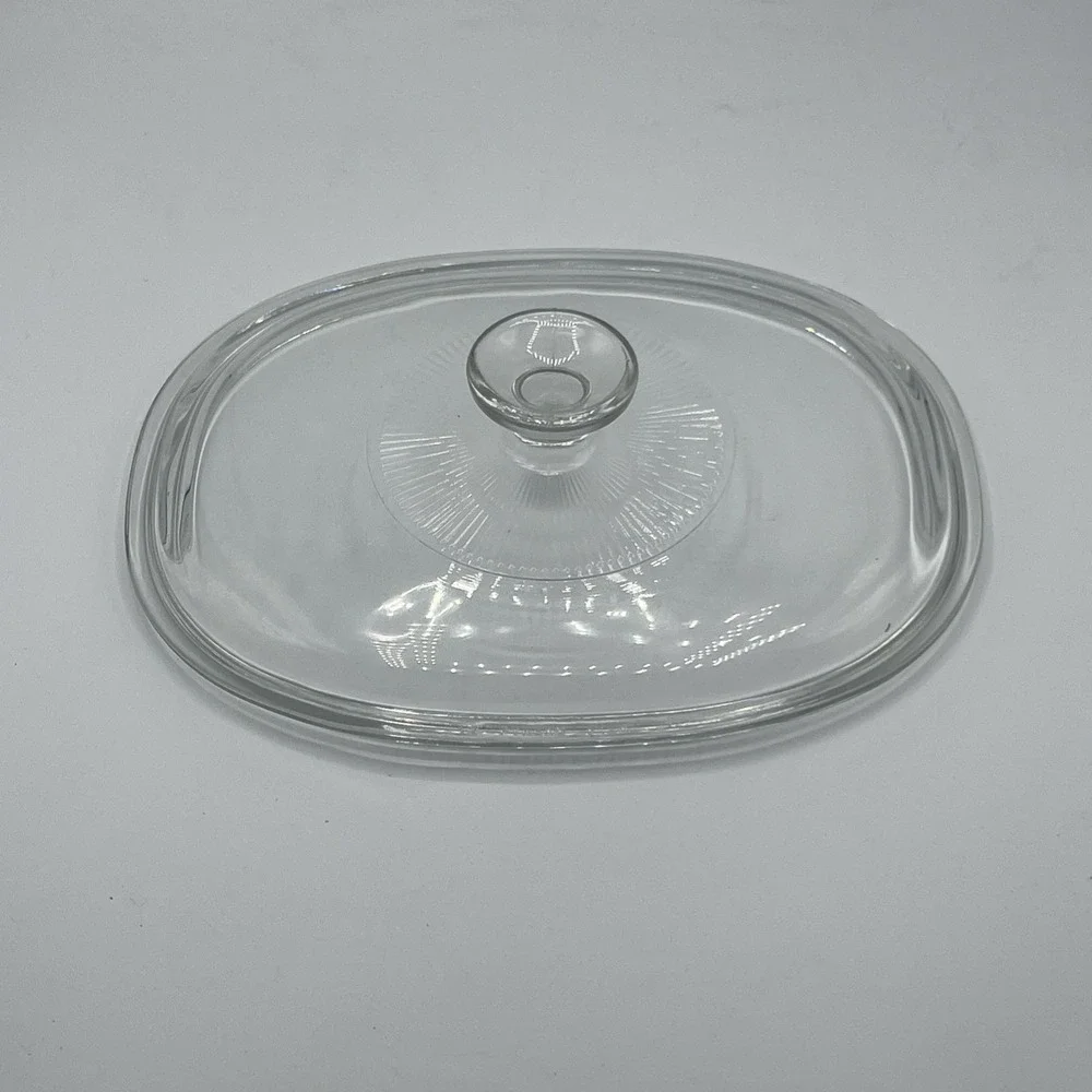Vintage Pyrex Corning ware F12C Glass Oval‎ 1.5 qt Casserole